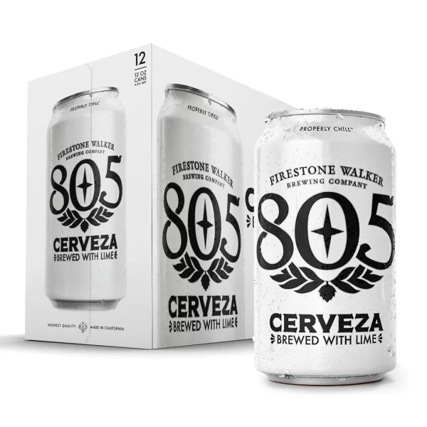 805 Cerveza With Lime 12 Pack Cans - W Liquor Store